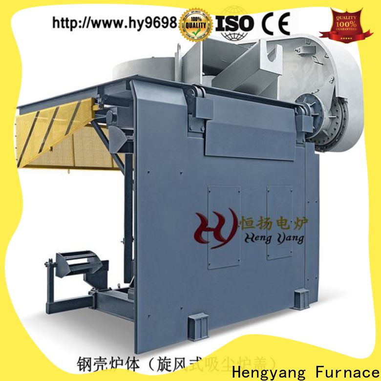Hengyang Furnace high quality induction melting furnace with sliding gear applied in oil