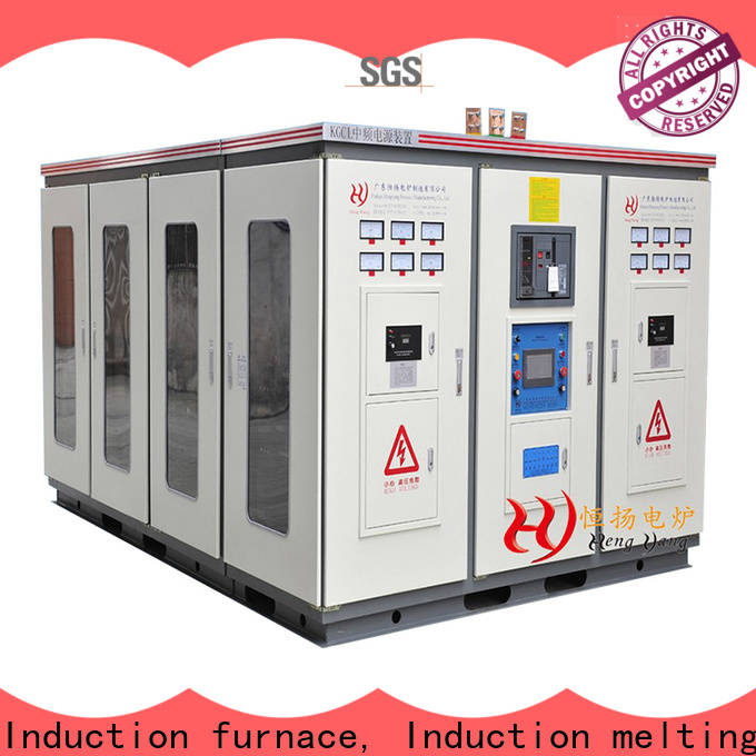 continuously induction furnace power supply with different types and sizes applied in gas