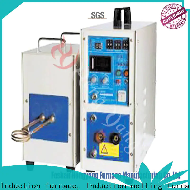 safety gold induction furnace induction with different frequencies applying in the modern electrical