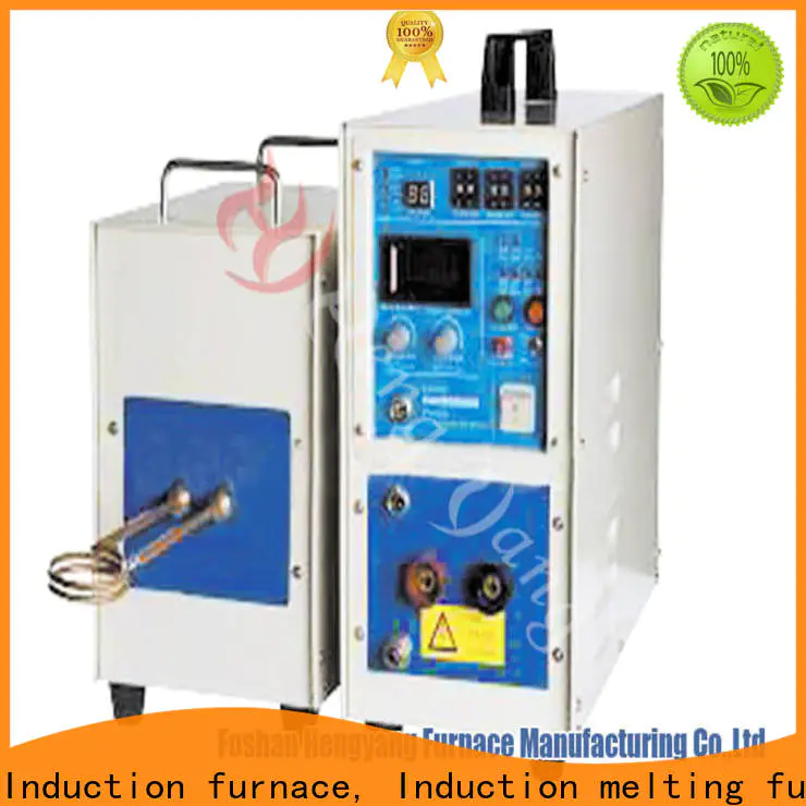 Hengyang Furnace automatic aluminum induction furnace provides high energy utilization efficiency applying in electronic components