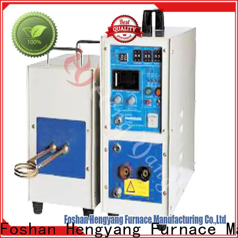 safety electric induction furnace hf with a compact design applying in electronic components