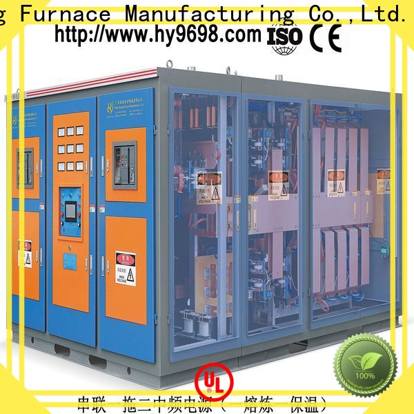 Hengyang Furnace aluminum melting furnace with sliding gear applied in oil
