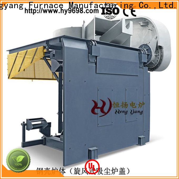 Hengyang Furnace metal melting furnace with sliding gear applied in oil