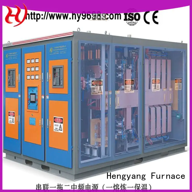 Hengyang Furnace induction melting machine equipped with sealed spherical roller bearings applied in oil