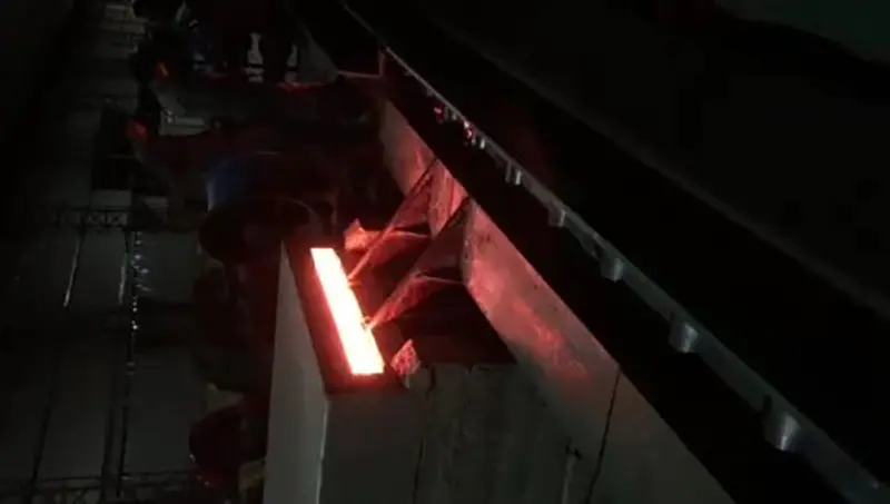 Billet Heating Before Going into Rolling Mill
