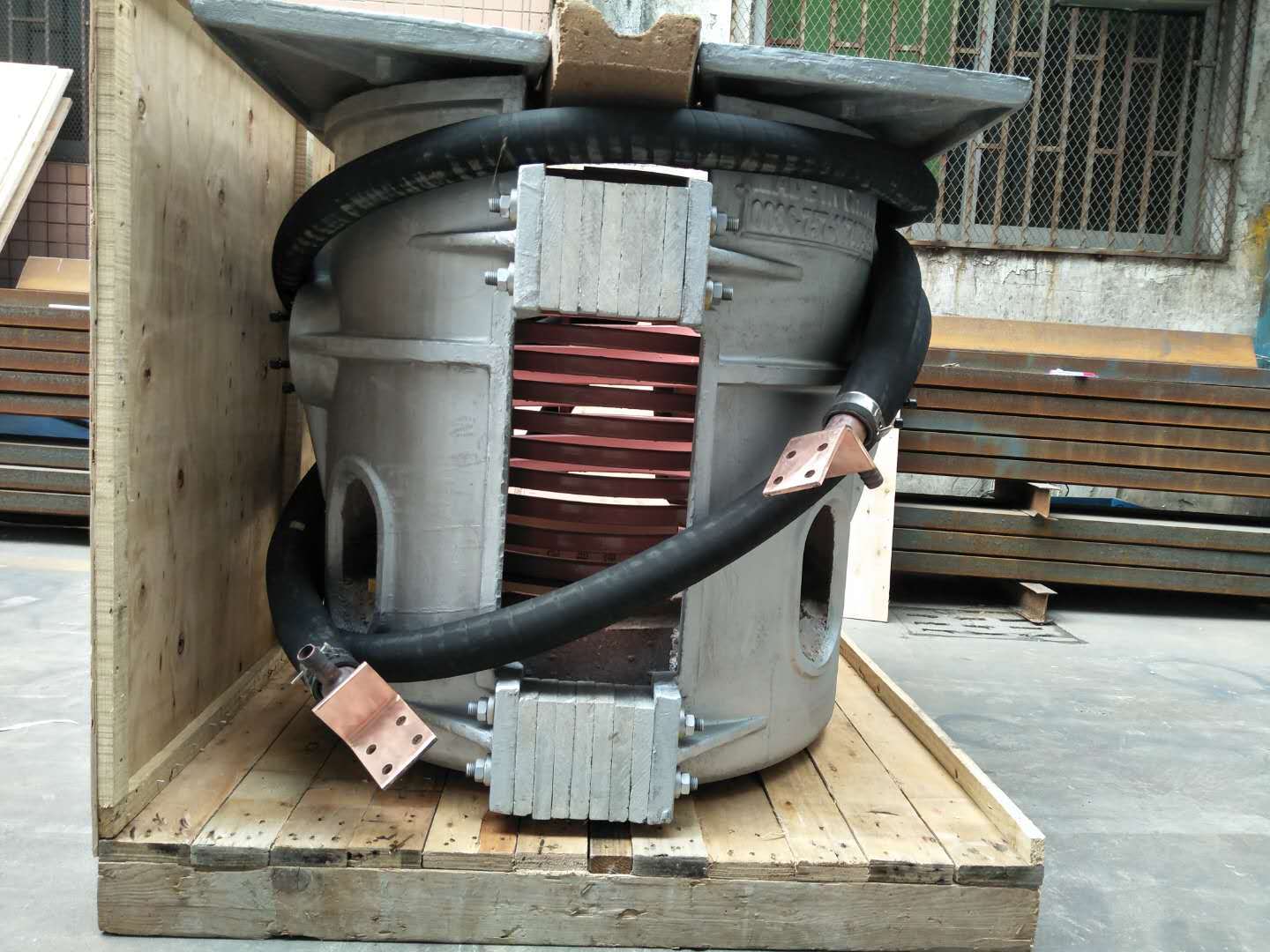 350kg of Aluminium Melting Furnace Shipped to South Africa