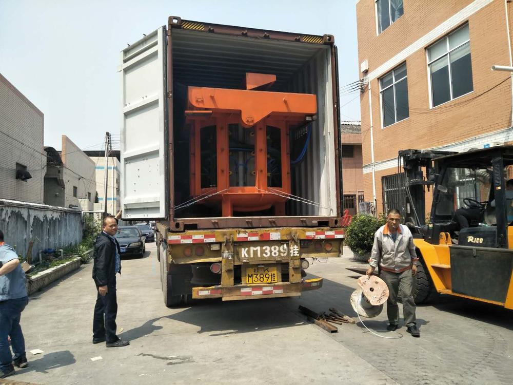 1 Ton of Steel Shell Metal Scrap Melting Furnace Shipped to Bangladesh